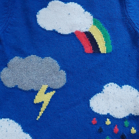 Mini Boden guc cloud ☁️ sweater 9-10 years - Picture 3 of 16